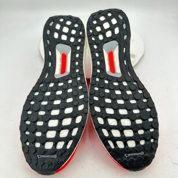 Adidas Ultraboost DNA Primeknit Men Size 14  FV6053 Active Red Running Shoes - Picture 8 of 11